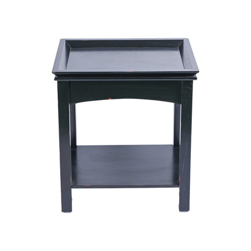 Mesa de café de madera moderna con almacenamiento