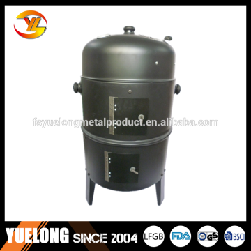 Smoker BBQ grill. Portable bbq smoker. Charcoal bbq smoker grill