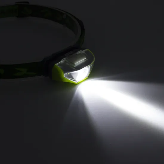 2 SMD LED +1w LED Sport Running Headlamp