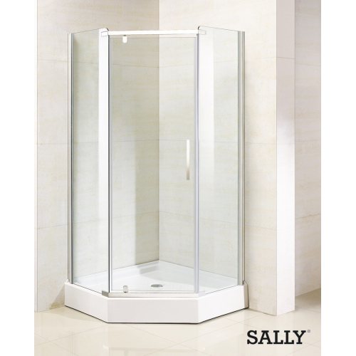Sally Neo Angle Baño Ducha de ducha Puerta giratoria