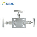 Direct Sales: Innovative Three-Valve Group Stainless Steel Integrated Pressure Gauge Plate Valve Support Structure Stopper