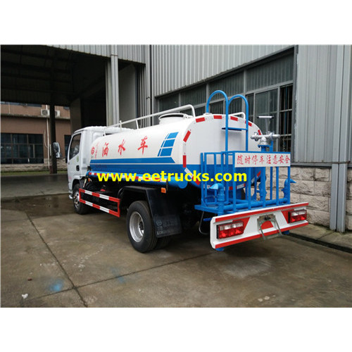 4500L 102HP DFAC camiones de aspersión de agua