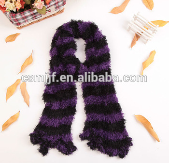 100% Nylon Coffe With Black Fashion Women's Winter Changeable Microfiber Magic Scarf Long Warm Stretchy Wrap Shawl Scarves