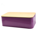 Ξύλο κάλυμμα Bambo Large Rectangle Bread Bin