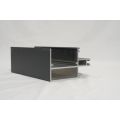 Aluminum extruded profile insulation curtain wall system