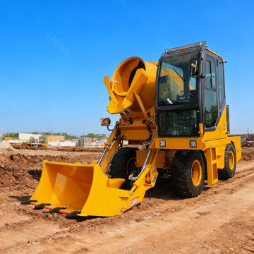Self Loading Concrete Mixer Machine