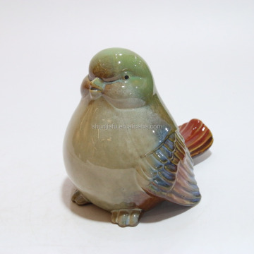 Bird-Shaped Ceramic Piggy Bank for Kids