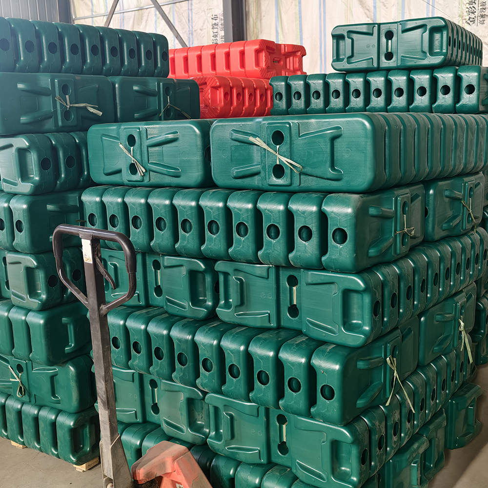 plastic fence base green (1)