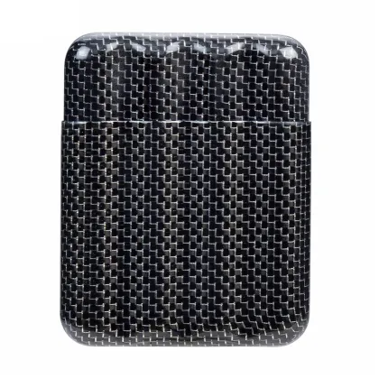 Colorful Carbon Fiber Cigar Case-Holds 4 Cigars