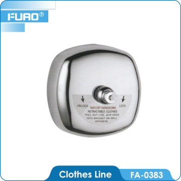 FUAO Best selling high quality stainless retractable outdoor clothesline
