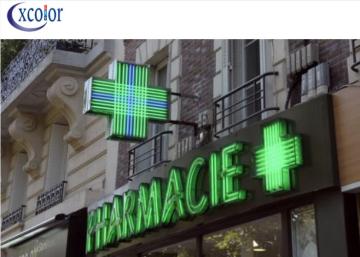 Super Bright P10 Module Cross Screen Led Display