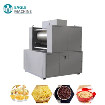 Wheat and Cereal Flaking Machine - Food Extruder