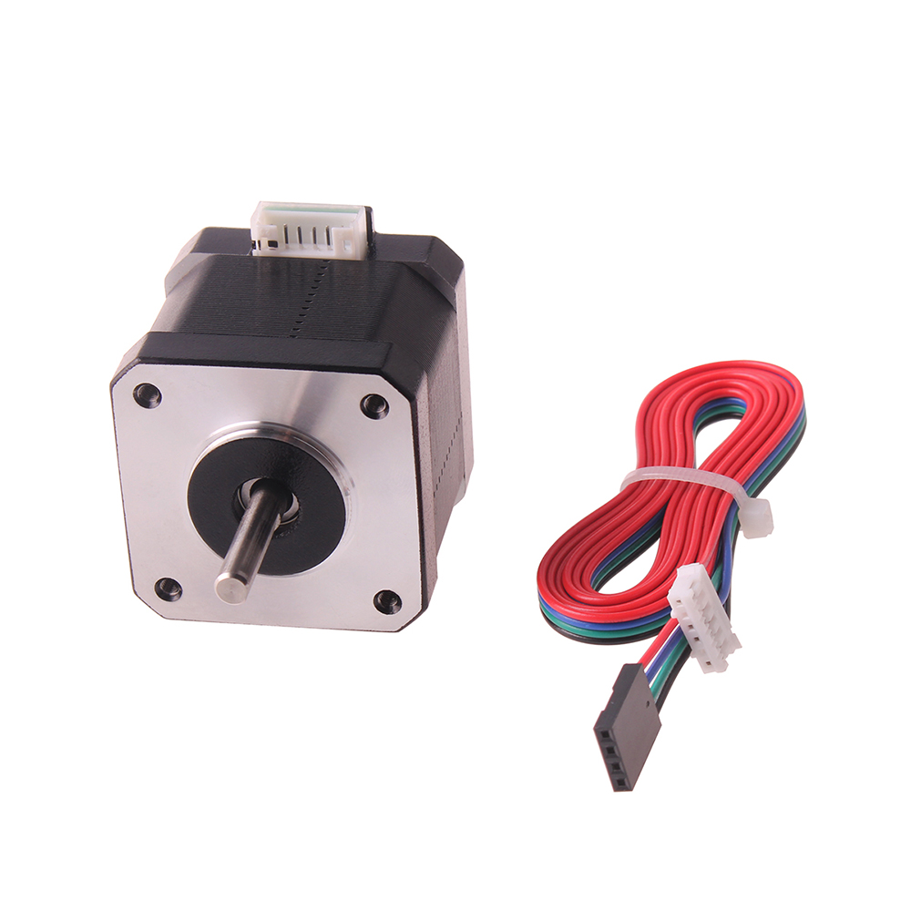 Rtelligent Nema17 Stepper Motor 42 Motor Nema 17 Motor 40N.CM 1.7A (17HS4401-DuPont) Motor 4-Lead For 3D Printer Printing XYZ