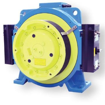 WJC-E Series Traction Machine Roping 2: 1 Simple Wrap