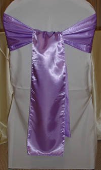 Lavender Chair Bow