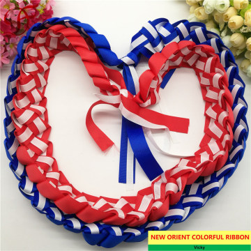 Factory Manufacture Hand-Made Grosgrain Braided Ribbon Lei Double/Single Face Satin Taffeta Sheer Organza Ribbon Ribbon for Seasons Festival/Gifts/Christmas