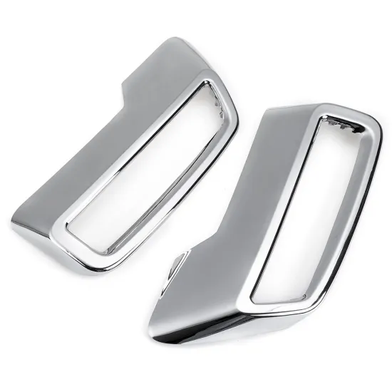 Exhaust Pipe Tail Cover Muffler Trim Replacement for Peugeot 3008 5008 Allure 2017-2019