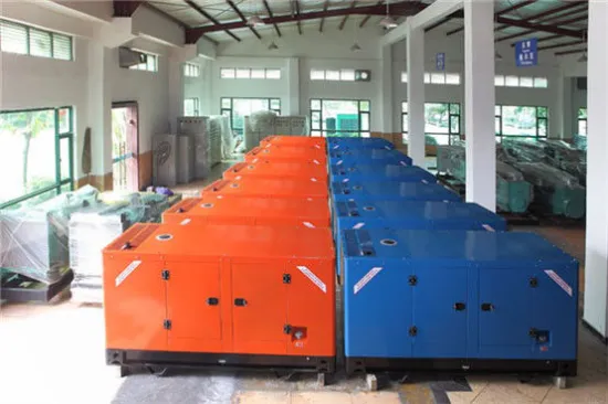 Water-cooled Perkins Diesel Generator 1800rpm Silent Brushless
