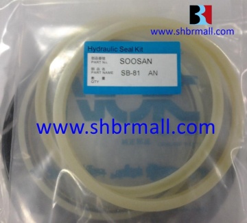 SOOSAN SB-81 Hidrolik Breaker Seals: Optimal performans için yedek kitler
