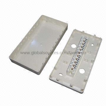 Indoor 10 Pairs DP Box for LSA Module, 160x85x35mm, Snap Locking, with 10 Pairs LSA disconnection
