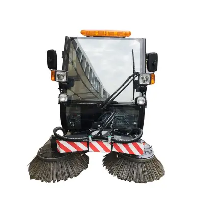 Electric Road Sweeper Vehicle