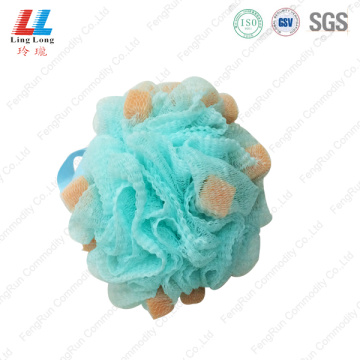 high quality mesh loofah shower smooth bath sponge