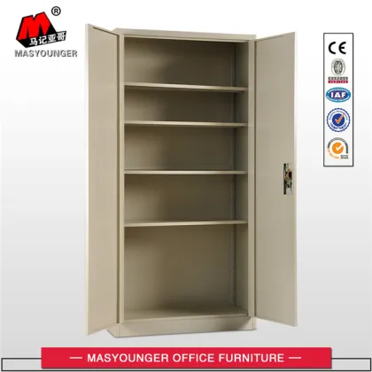 Full height steel office cupboard cabinet
