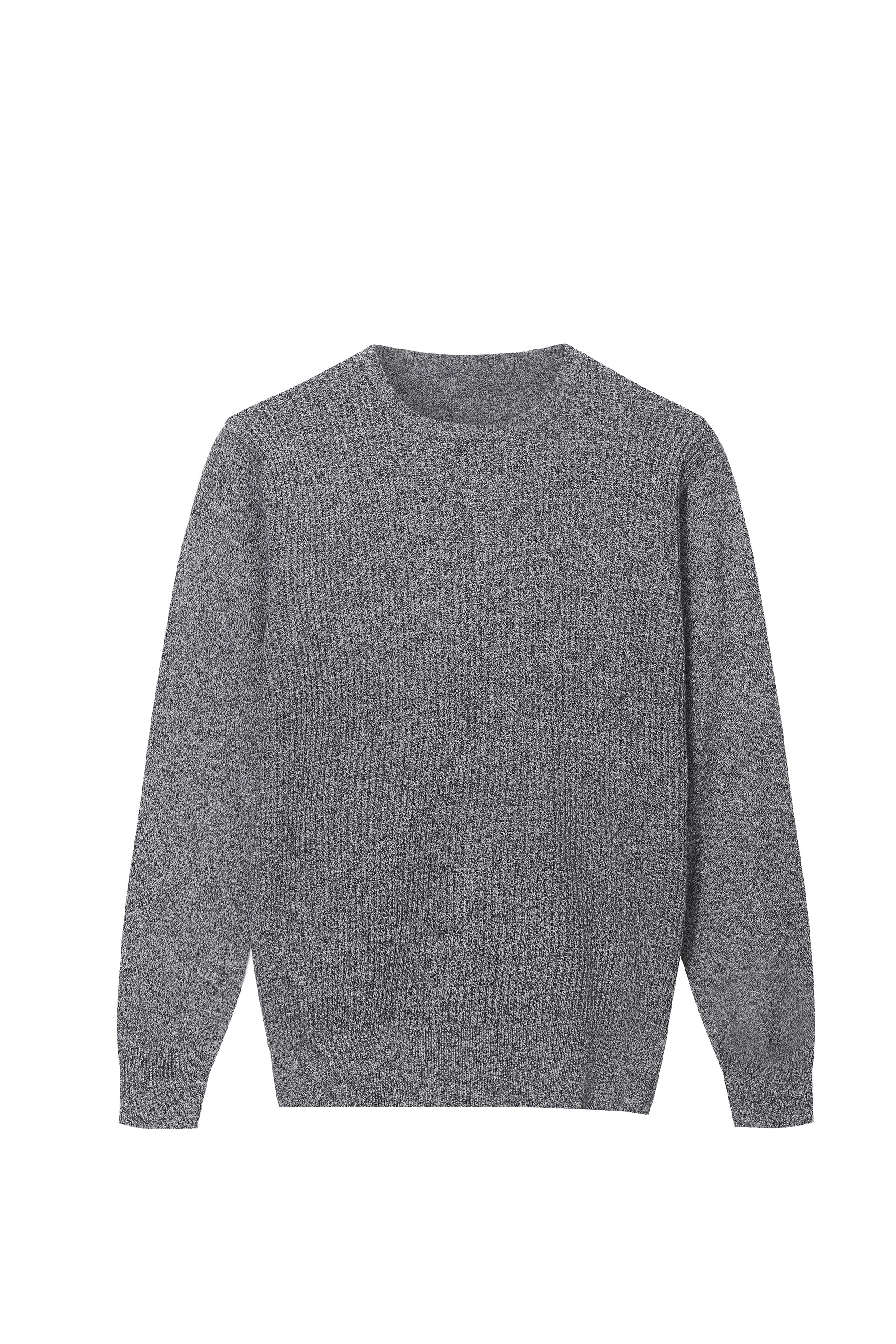 Men's Crew neck Cable texture Pullover