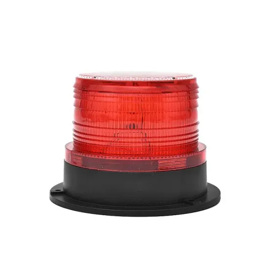Solar Powered Car Mounted Warning Flash Light for Forklift & Excavator (24V/12V)