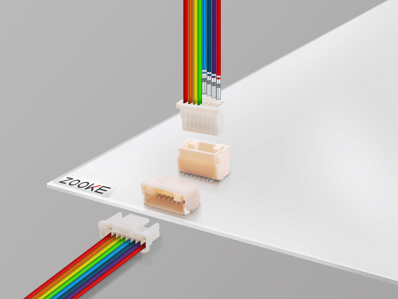 1,00mm pitch wire to board Connectors Series Produk