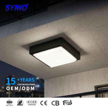 18w Ceiling Mounted Square LED Bulkhead Wall Light | Synno
