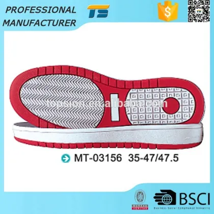 Popular Durable Shoe Sole Trade Men Bulk Shoe Repairing Material Rubber Soles Making