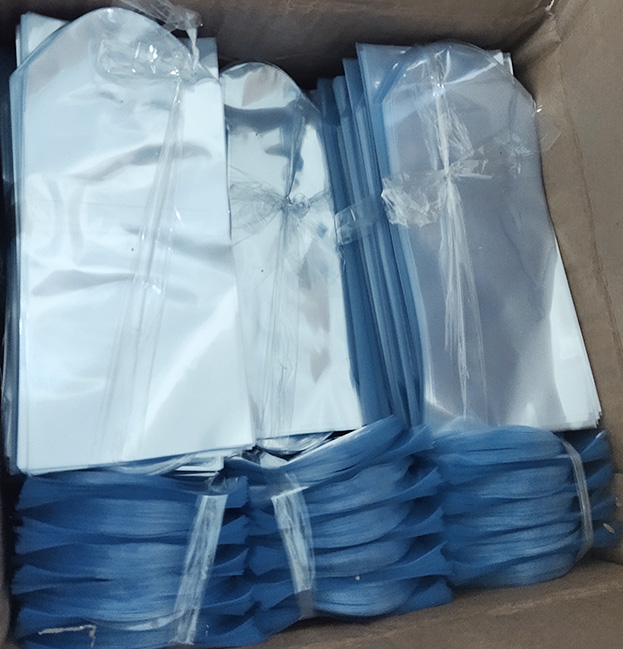 Custom Dome Clear PVC Shrink Wrap Tasche