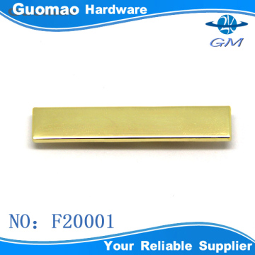 2014 wholesale shiny gold handbag metal label