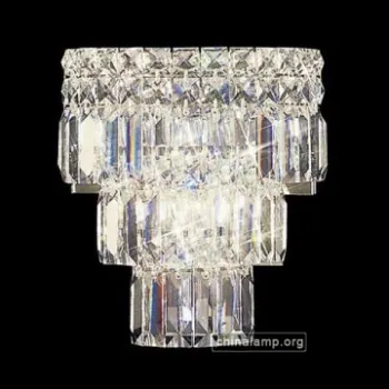 Indoor Crystal Chrome Wall Lamps