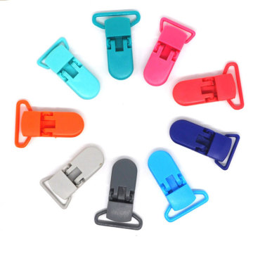25mm 1'' Plastic Pacifier Chain Holder Clips - Baby Binder Clips