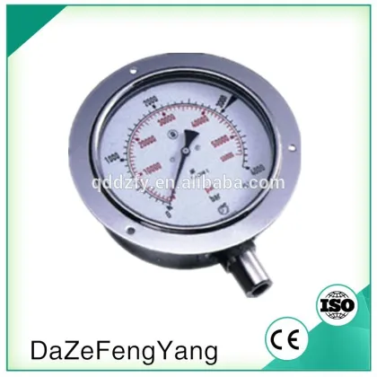 water high pressure meter gauge