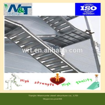anti slip hot dipped galvanized steel stair ladder
