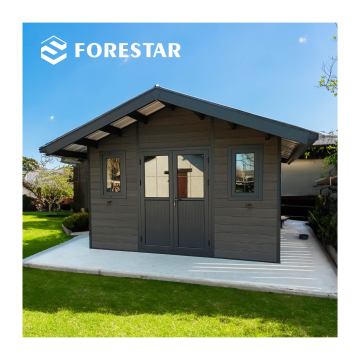 Durable WPC Metal Garden Shed for Yard and Garden Storage
