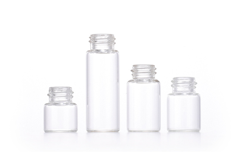 display glass vials