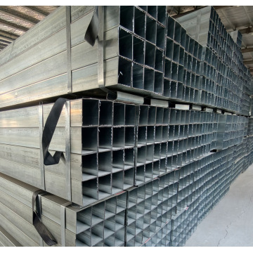 টেকসই গ্যালভানাইজড স্কয়ার টিউব 98*98*2mm