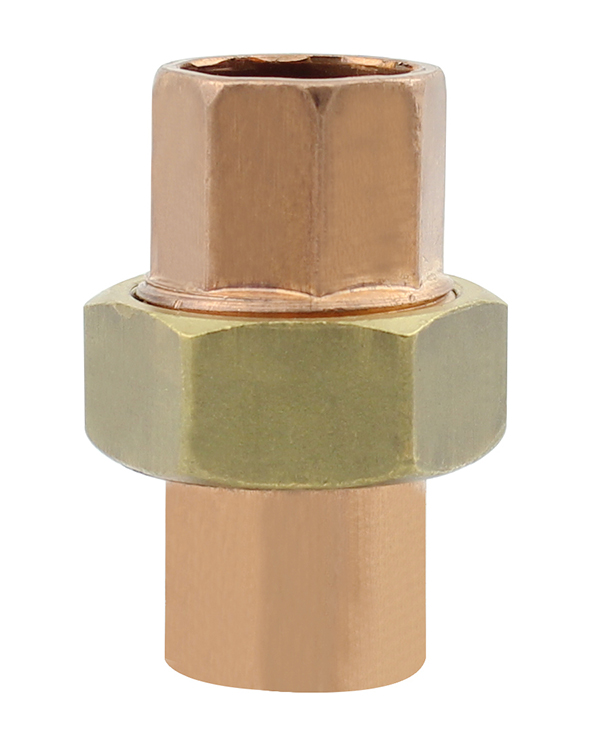 Cylinder Straight Brass Union