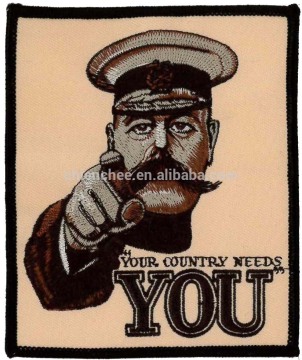 Embroidery Patches - Iron-on/Sew-on Your Country Need You World War Collections (Patch/Emblem/Badge/Label/Crest/Insignia)