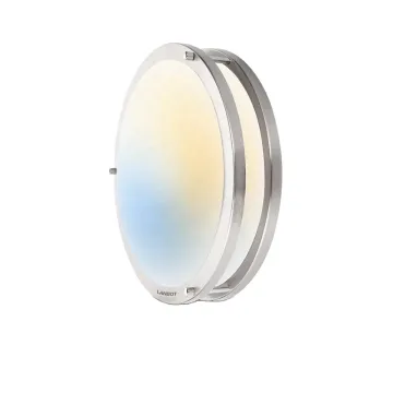 10inch/12inch LED Flush Mount Adjustable CCT Ceiling Lamp - 18W/24W, Round Fixture for Living Room, Hotel, and Mall