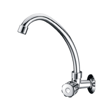 Low pressure kitchen sink water faucet