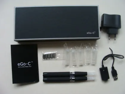 Trueman eGo-C(650mah Batery) with 5 atomizers