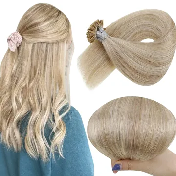 Wholesale Double Drawn Italian Prebonded U Tip Hair Extensions Virgin Keratin Human Hair Extension Hot fusion Hair extension