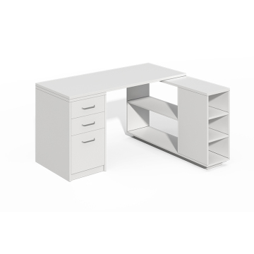 Affordable Modern Wooden Home Office Desk for Study and Bedroom