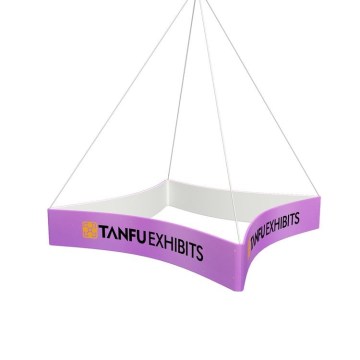 TANFU Hanging Sign Concave Square for Trade Show