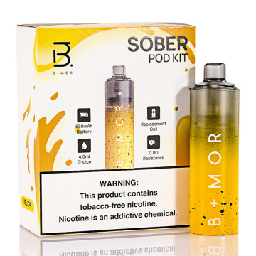 BMOR Sober Disposable Ecig With 650mAh Battery Warehouse